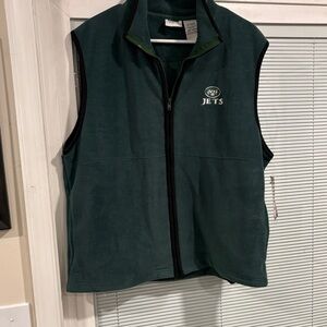 Green Jets Fleece Vest
